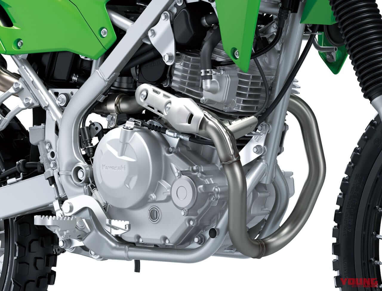 |カワサキ新型「KLX230」「KLX230 S」登場! スタイリング一新で2年ぶりの復活