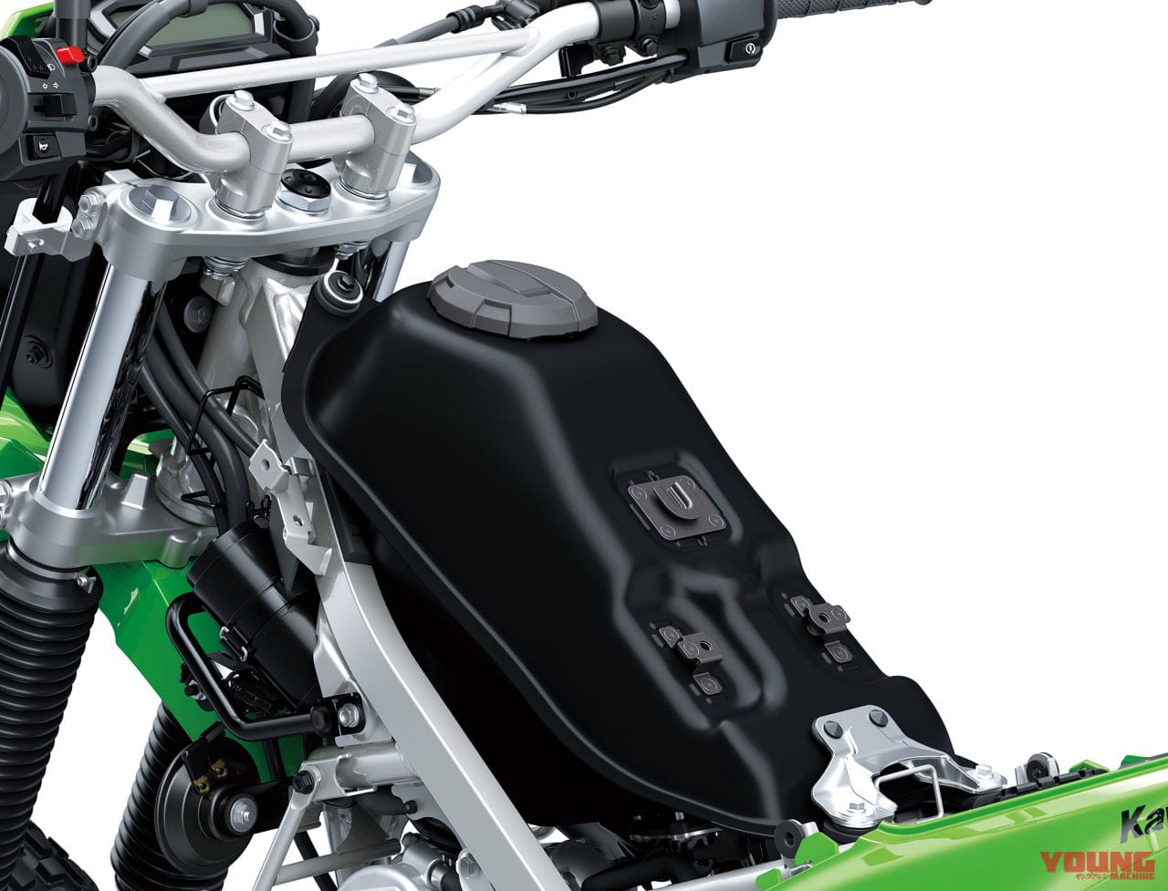 カワサキ|KLX230|2025年モデル|カワサキ新型「KLX230」「KLX230 S」登場! スタイリング一新で2年ぶりの復活