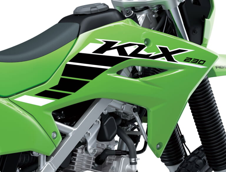 カワサキ|KLX230|2025年モデル|カワサキ新型「KLX230」「KLX230 S」登場! スタイリング一新で2年ぶりの復活
