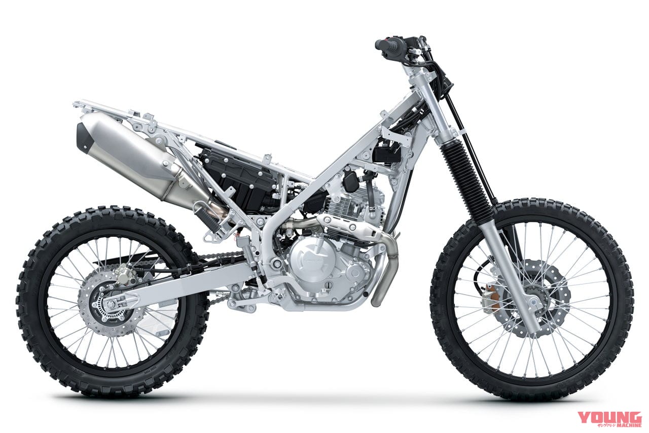 カワサキ|KLX230|2025年モデル|カワサキ新型「KLX230」「KLX230 S」登場! スタイリング一新で2年ぶりの復活