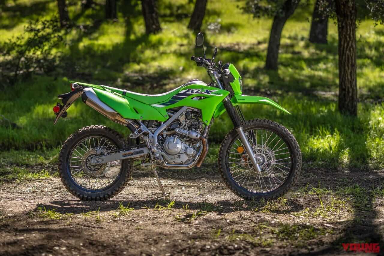 カワサキ|KLX230|2025年モデル|カワサキ新型「KLX230」「KLX230 S」登場! スタイリング一新で2年ぶりの復活