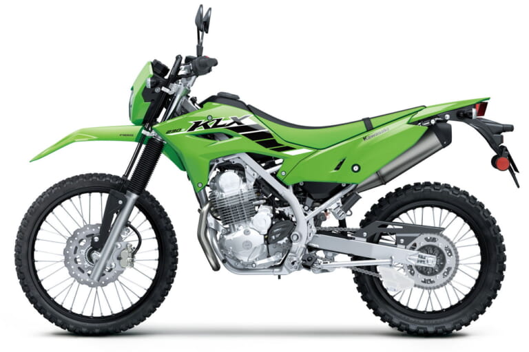 カワサキ|KLX230S|2025年モデル|カワサキ新型「KLX230」「KLX230 S」登場! スタイリング一新で2年ぶりの復活