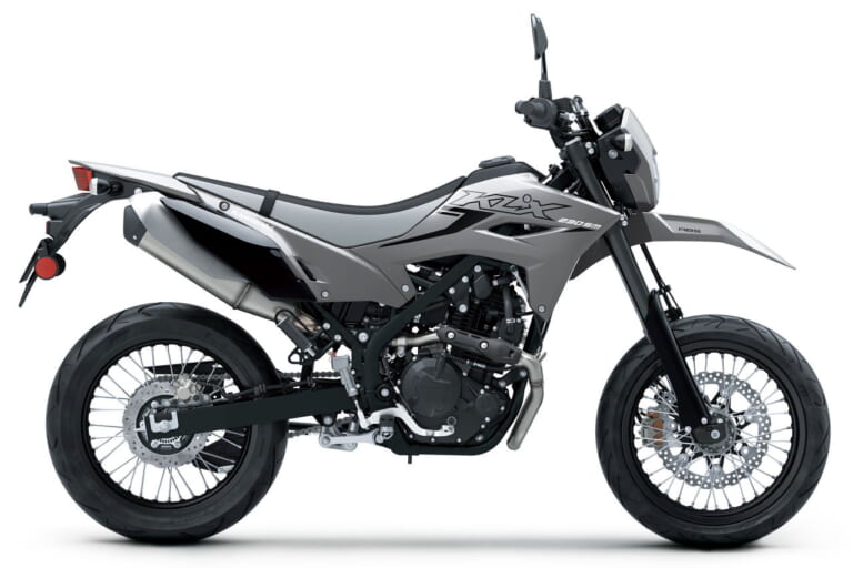 2025 KAWASAKI KLX230SM|バトルグレー|カワサキKLX230シリーズ〈いま国内で買える新型バイクカタログ|軽二輪(250-126cc)〉