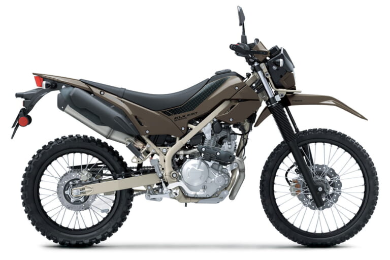 2025 KAWASAKI KLX230 SHERPA|ミディアムクラウディグレー |カワサキKLX230シリーズ〈いま国内で買える新型バイクカタログ|軽二輪(250-126cc)〉