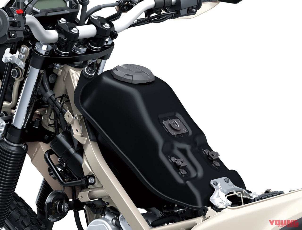 |カワサキ新型「KLX230 シェルパ」発売日が12/25に決定!! KLX230シリーズに加わった“トレッキング”仕様