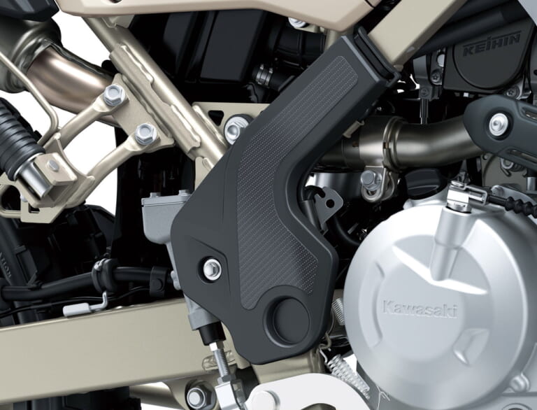 カワサキ|KLX230 シェルパ|2025年モデル|カワサキ新型「KLX230 シェルパ」発売日が12/25に決定!! KLX230シリーズに加わった“トレッキング”仕様