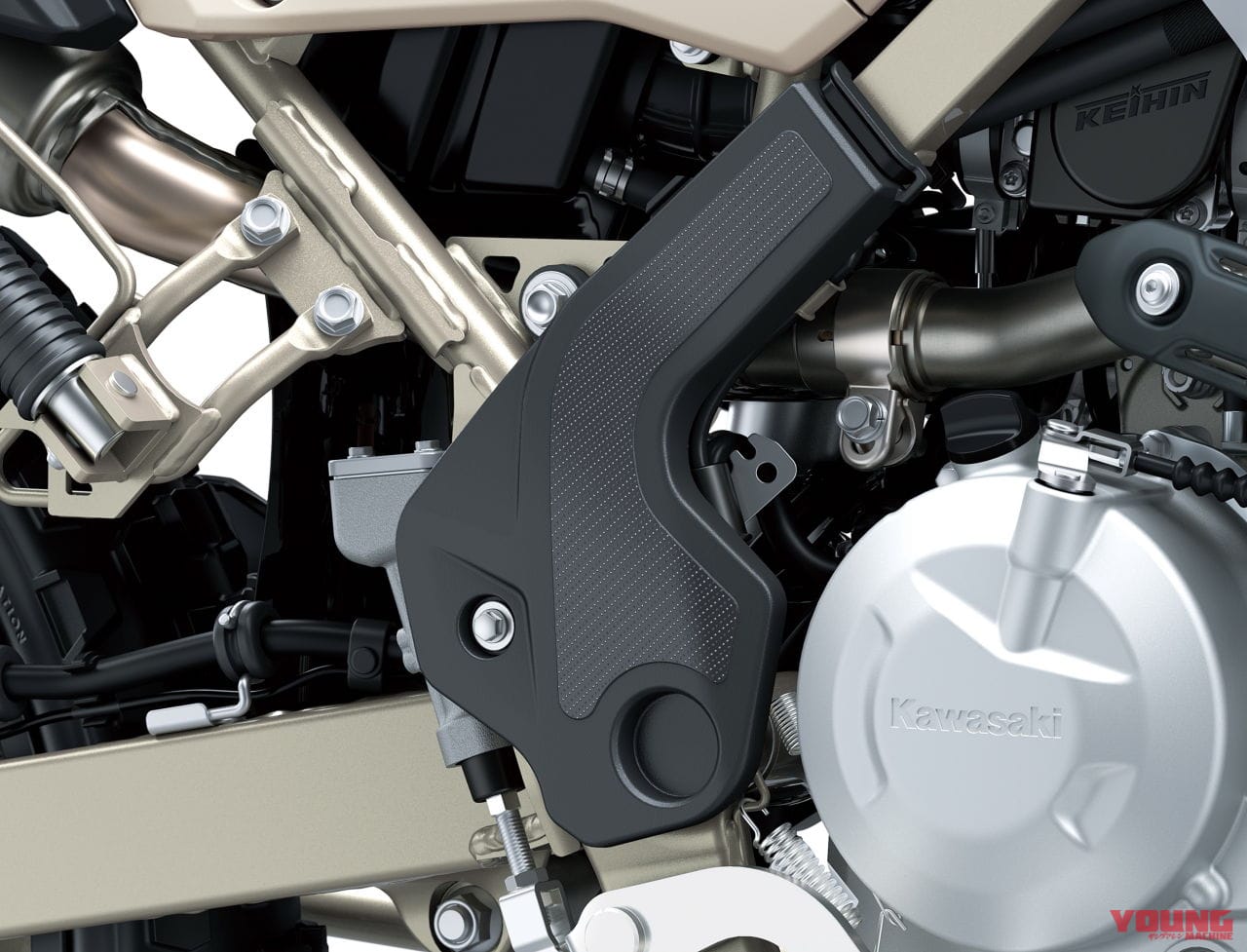 カワサキ|KLX230 シェルパ|2025年モデル|カワサキ新型「KLX230 シェルパ」発売日が12/25に決定!! KLX230シリーズに加わった“トレッキング”仕様