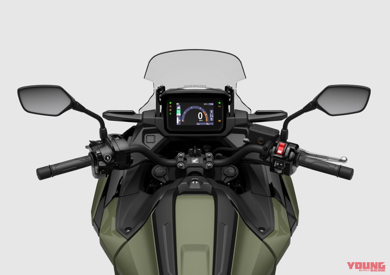 ホンダ|NC750X|欧州仕様|2025年モデル|ホンダが新型「NC750X」発表!! コネクテッドTFTメーターにダブルディスク獲得、外装の一部にバイオ由来素材【海外】