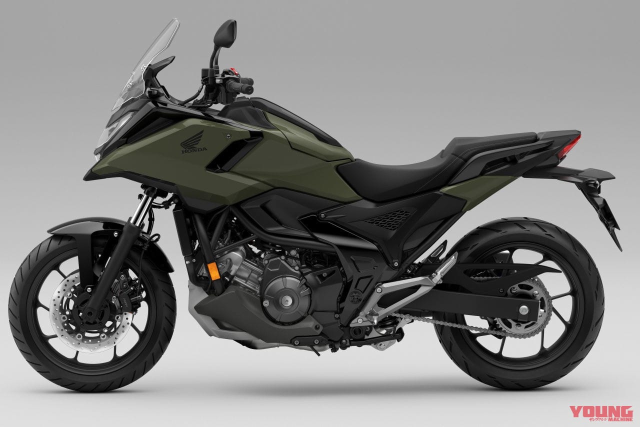 |ホンダが新型「NC750X」発表!! コネクテッドTFTメーターにダブルディスク獲得、外装の一部にバイオ由来素材【海外】