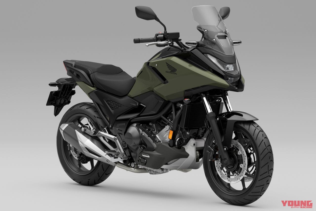 ホンダ|NC750X|欧州仕様|2025年モデル|ホンダが新型「NC750X」発表!! コネクテッドTFTメーターにダブルディスク獲得、外装の一部にバイオ由来素材【海外】