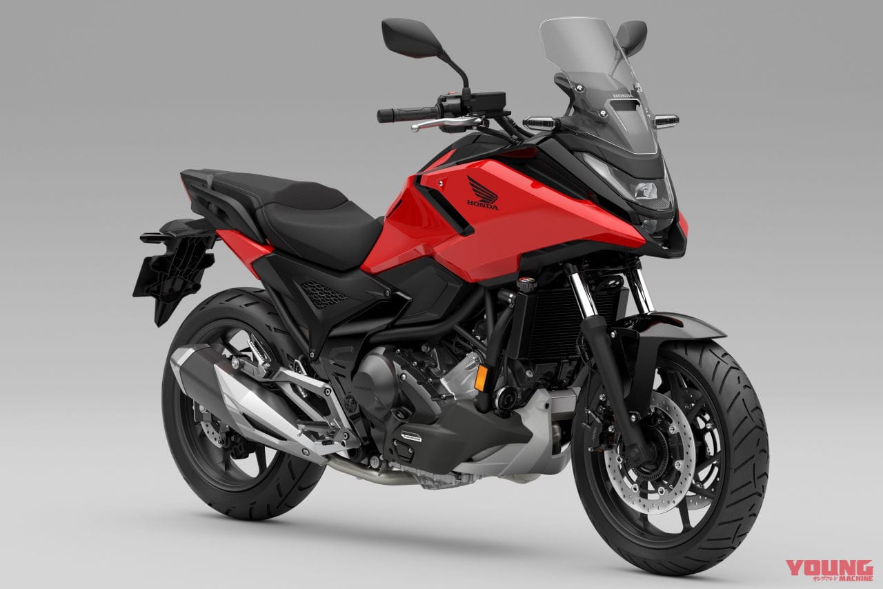 ホンダ|NC750X|欧州仕様|2025年モデル|ホンダが新型「NC750X」発表!! コネクテッドTFTメーターにダブルディスク獲得、外装の一部にバイオ由来素材【海外】