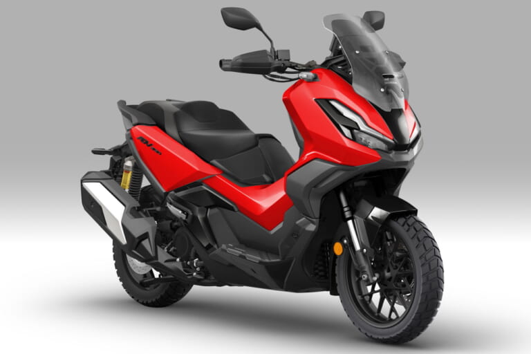 ほんだ|ADV350|欧州仕様|2025年モデル|ホンダのタフ・スクーター「ADV350」がマイナーチェンジ! スマホ連携TFTメーター獲得【海外】