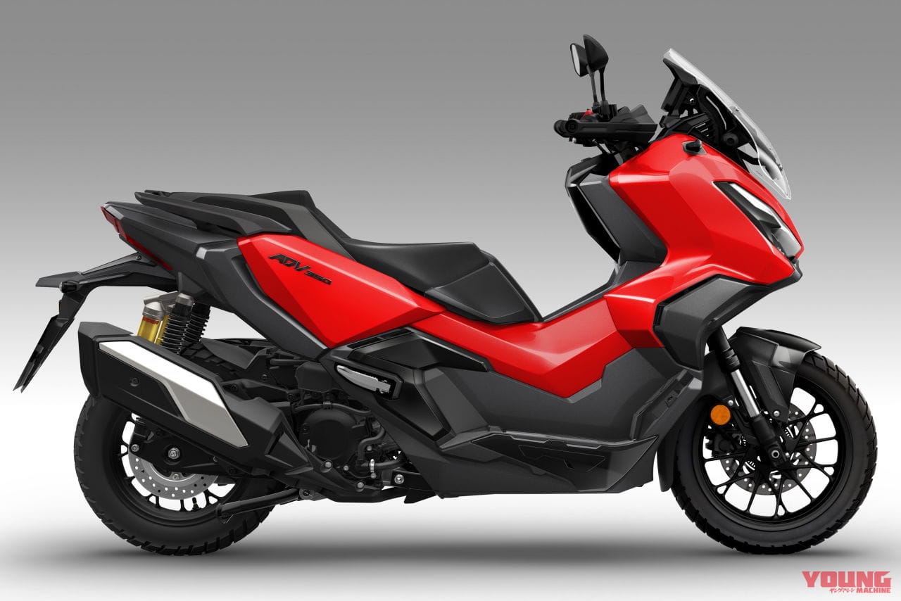 |ホンダのタフ・スクーター「ADV350」がマイナーチェンジ! スマホ連携TFTメーター獲得【海外】