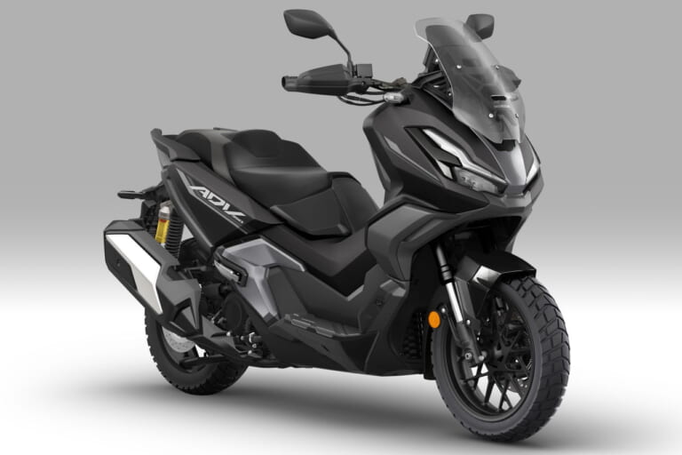 ほんだ|ADV350|欧州仕様|2025年モデル|ホンダのタフ・スクーター「ADV350」がマイナーチェンジ! スマホ連携TFTメーター獲得【海外】