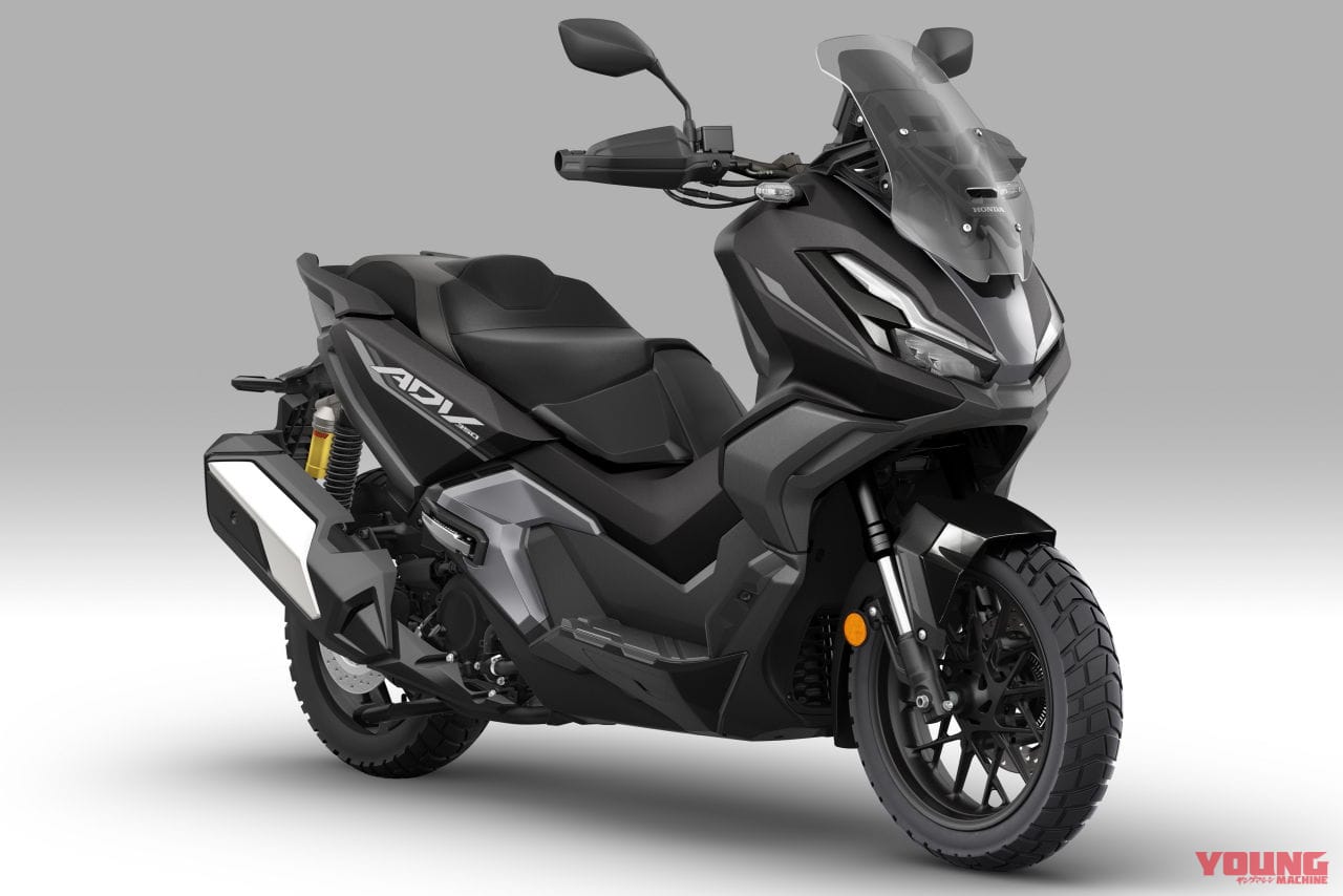 |ホンダのタフ・スクーター「ADV350」がマイナーチェンジ! スマホ連携TFTメーター獲得【海外】