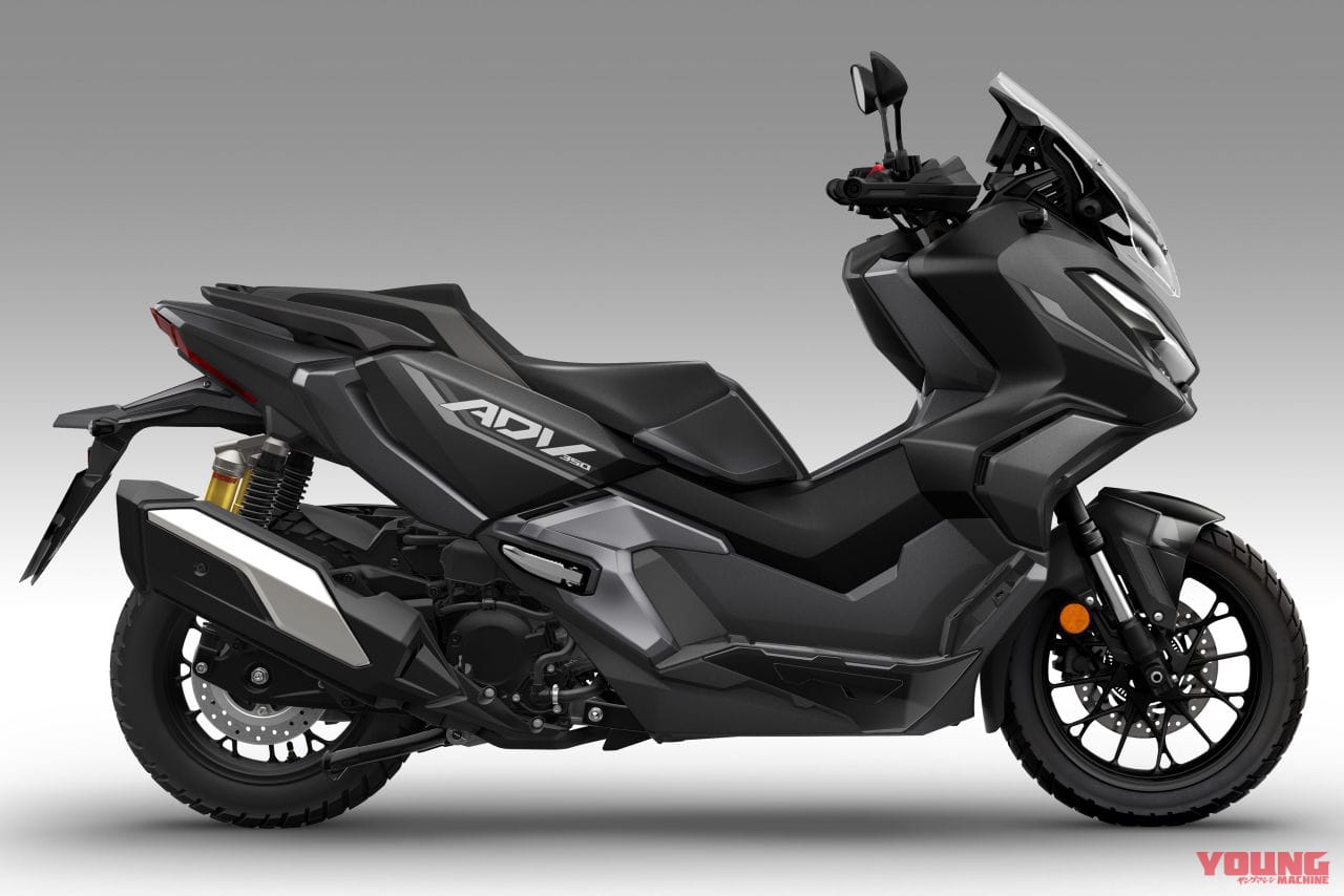 |ホンダのタフ・スクーター「ADV350」がマイナーチェンジ! スマホ連携TFTメーター獲得【海外】