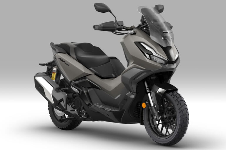 ほんだ|ADV350|欧州仕様|2025年モデル|ホンダのタフ・スクーター「ADV350」がマイナーチェンジ! スマホ連携TFTメーター獲得【海外】