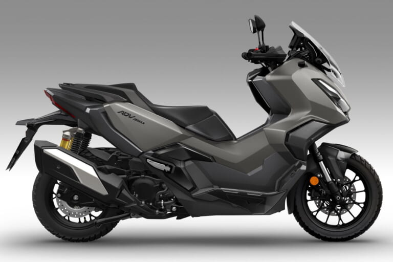 ほんだ|ADV350|欧州仕様|2025年モデル|ホンダのタフ・スクーター「ADV350」がマイナーチェンジ! スマホ連携TFTメーター獲得【海外】