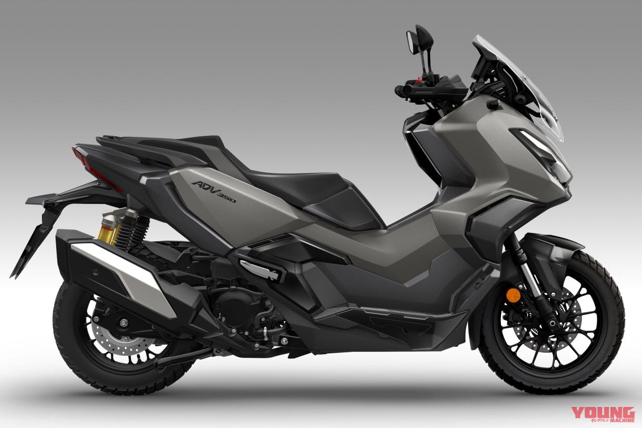|ホンダのタフ・スクーター「ADV350」がマイナーチェンジ! スマホ連携TFTメーター獲得【海外】