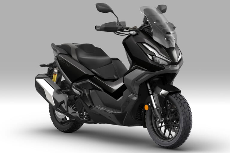 ほんだ|ADV350|欧州仕様|2025年モデル|ホンダのタフ・スクーター「ADV350」がマイナーチェンジ! スマホ連携TFTメーター獲得【海外】