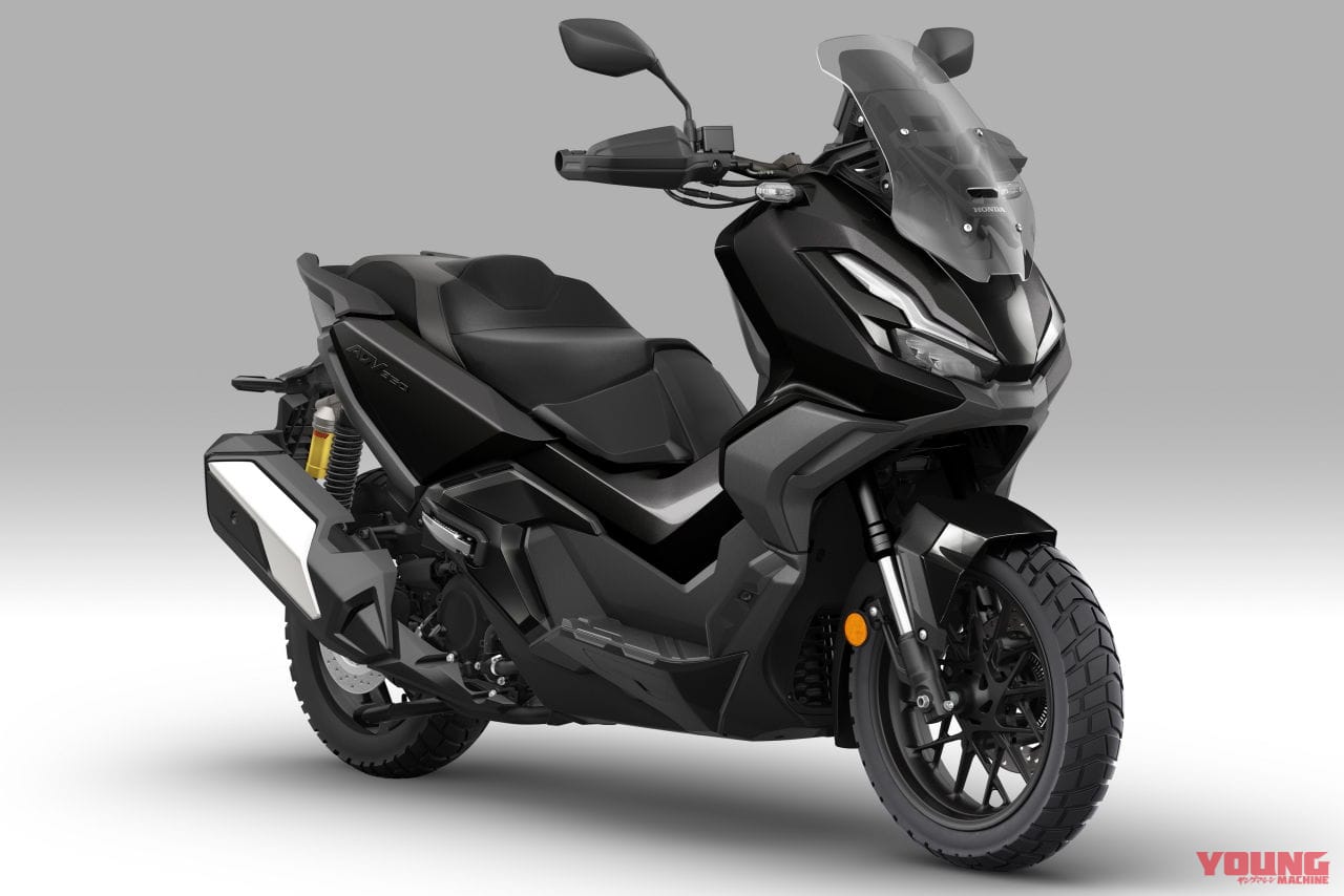 |ホンダのタフ・スクーター「ADV350」がマイナーチェンジ! スマホ連携TFTメーター獲得【海外】