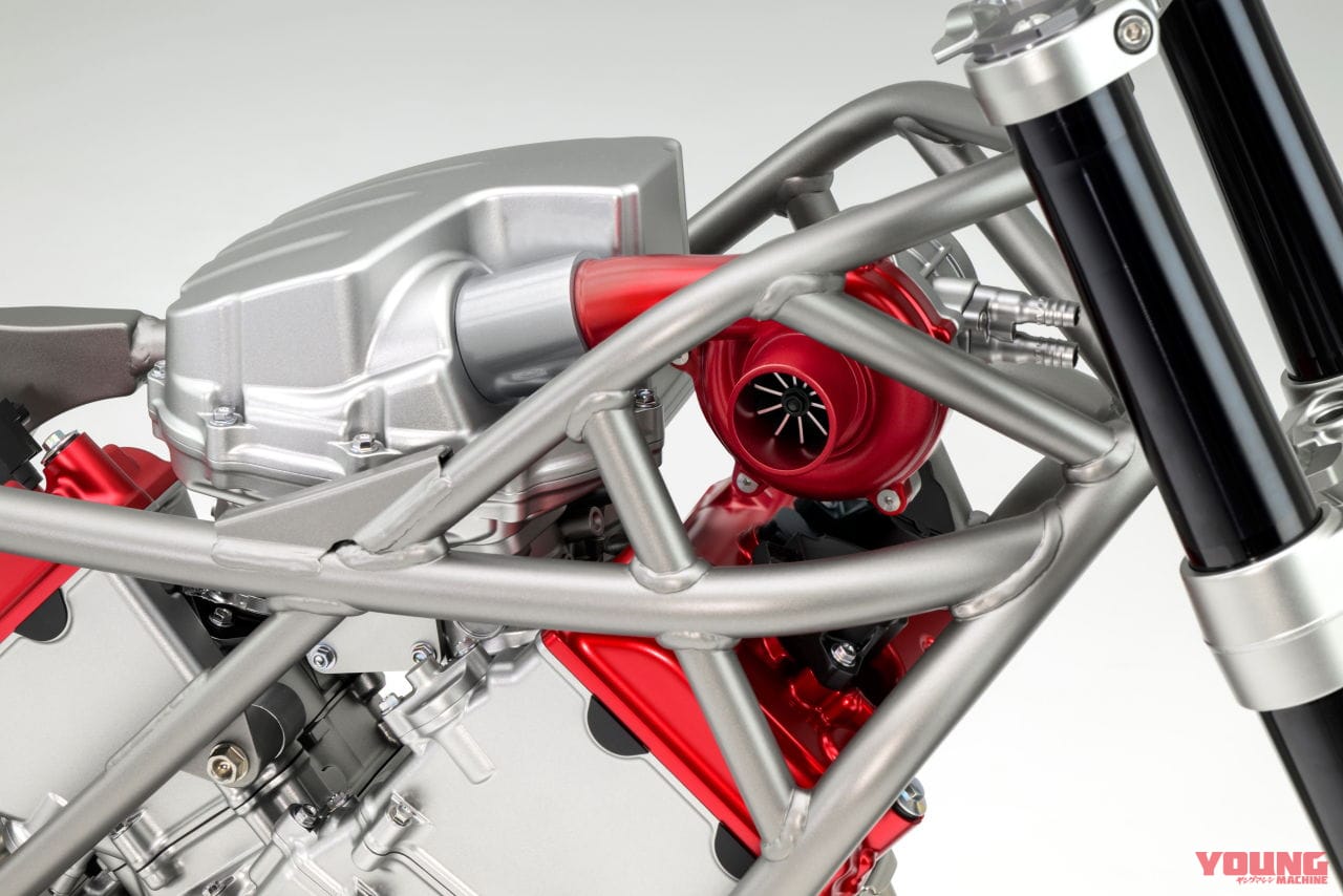 ホンダ|電動過給機付きV型3気筒エンジン(コンセプトモデル)|なんと電動過給のV型3気筒エンジン!! ホンダが全く新しい内燃機関搭載コンセプトモデルを世界初公開!【海外】
