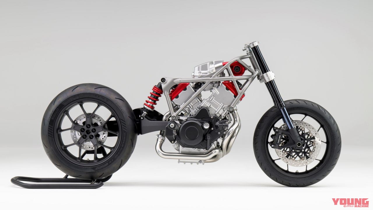 ホンダ|電動過給機付きV型3気筒エンジン(コンセプトモデル)|なんと電動過給のV型3気筒エンジン!! ホンダが全く新しい内燃機関搭載コンセプトモデルを世界初公開!【海外】