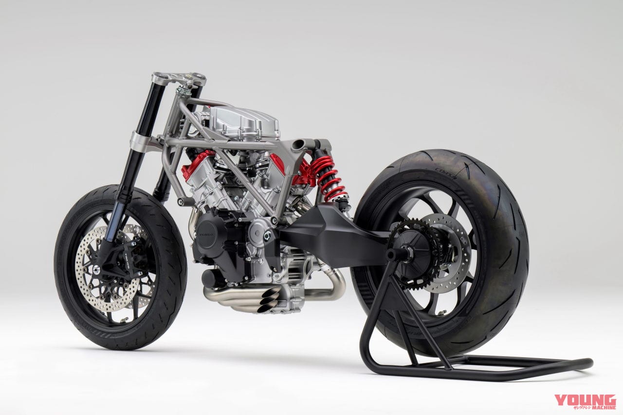 ホンダ|電動過給機付きV型3気筒エンジン(コンセプトモデル)|なんと電動過給のV型3気筒エンジン!! ホンダが全く新しい内燃機関搭載コンセプトモデルを世界初公開!【海外】