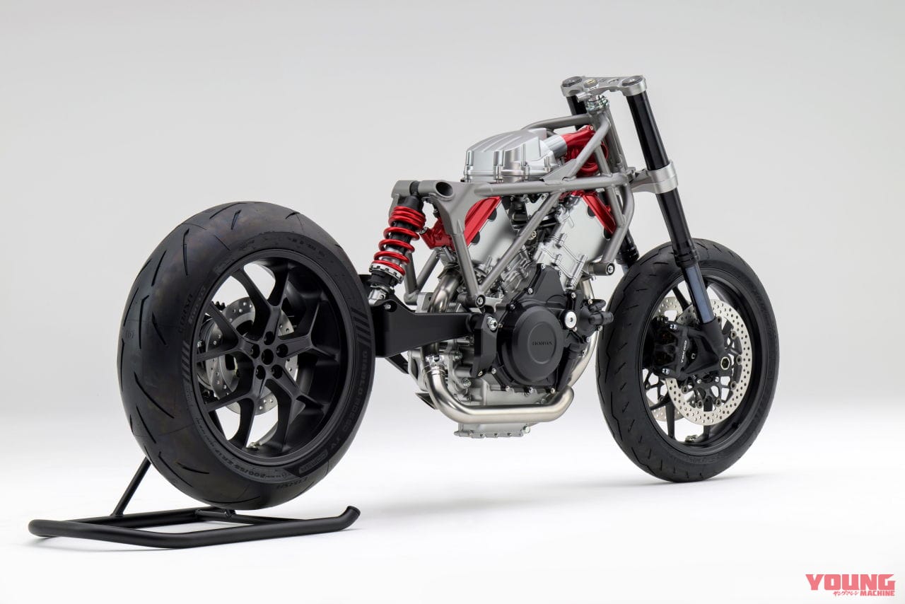 ホンダ|電動過給機付きV型3気筒エンジン|なんと電動過給のV型3気筒エンジン!! ホンダが全く新しい内燃機関搭載コンセプトモデルを世界初公開!【海外】