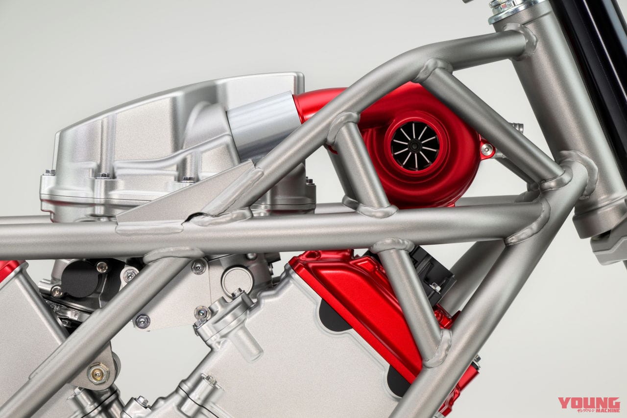 ホンダ|電動過給機付きV型3気筒エンジン(コンセプトモデル)|なんと電動過給のV型3気筒エンジン!! ホンダが全く新しい内燃機関搭載コンセプトモデルを世界初公開!【海外】