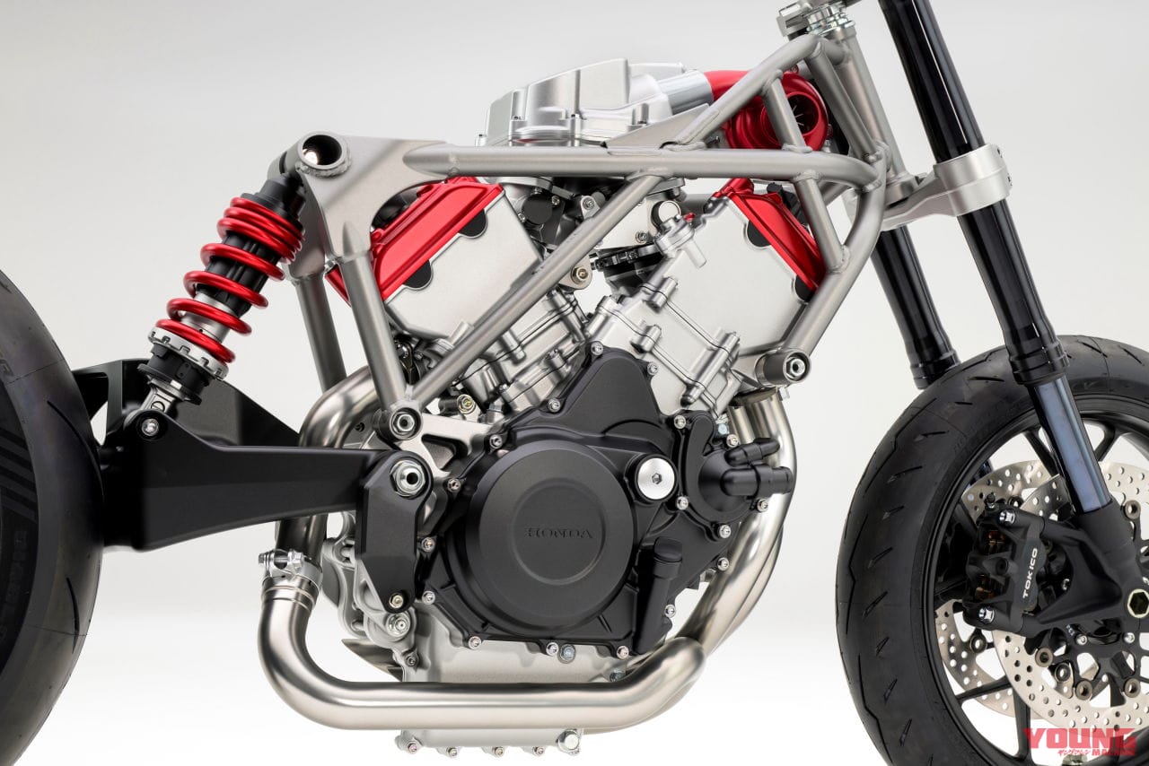 ホンダ|電動過給機付きV型3気筒エンジン|なんと電動過給のV型3気筒エンジン!! ホンダが全く新しい内燃機関搭載コンセプトモデルを世界初公開!【海外】