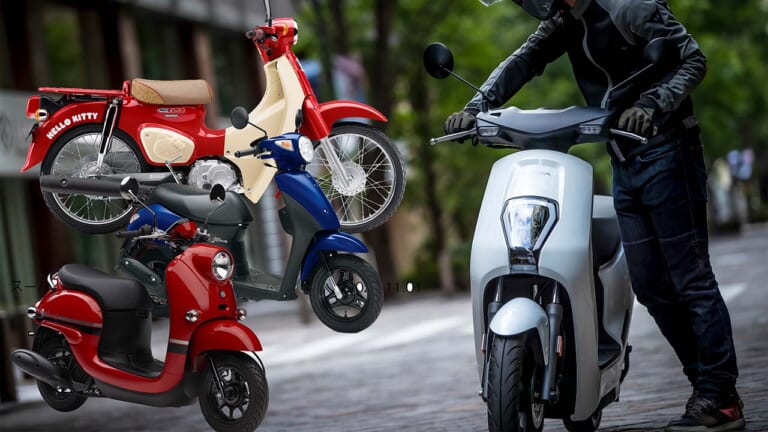 【2025年1月版】50cc原付バイクおすすめ12選! クルマの免許でも乗れるカブ系/スクーター/電動バイクを網羅!