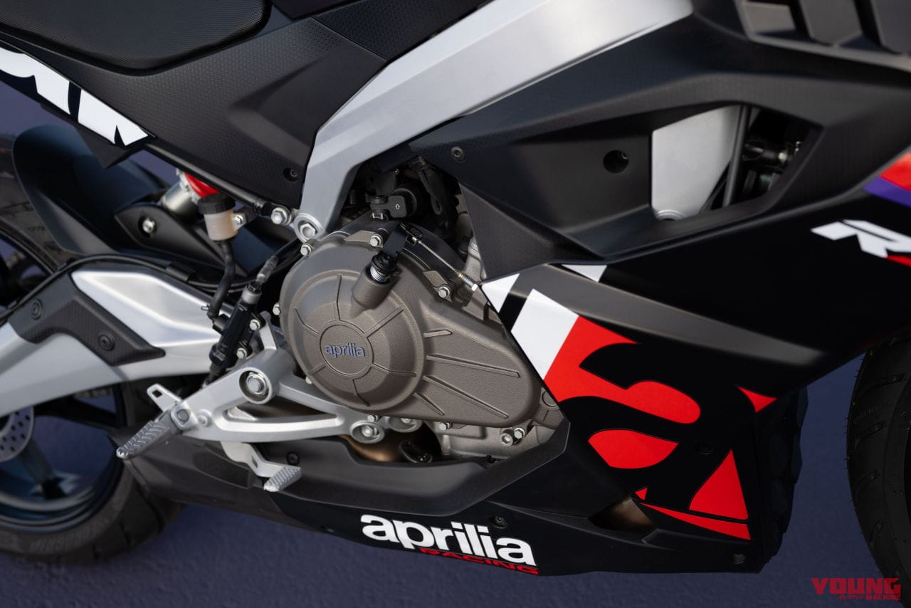 アプリリア|RS457|アプリリア新型モデル「RS 457」が85万8000円で発売!! 扱いやすい2気筒エンジンのライトウェイトスポーツ