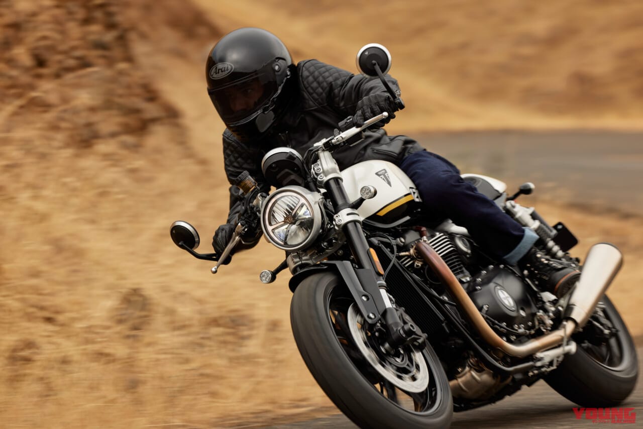 スポーティさを追求したトラのモダンクラシック! スピードツイン900/1200に’25モデルが登場