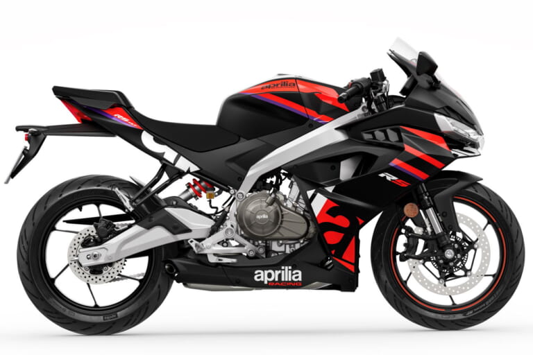 アプリリア|RS457|アプリリア新型モデル「RS 457」が85万8000円で発売!! 扱いやすい2気筒エンジンのライトウェイトスポーツ