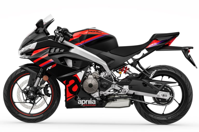 アプリリア|RS457|アプリリア新型モデル「RS 457」が85万8000円で発売!! 扱いやすい2気筒エンジンのライトウェイトスポーツ