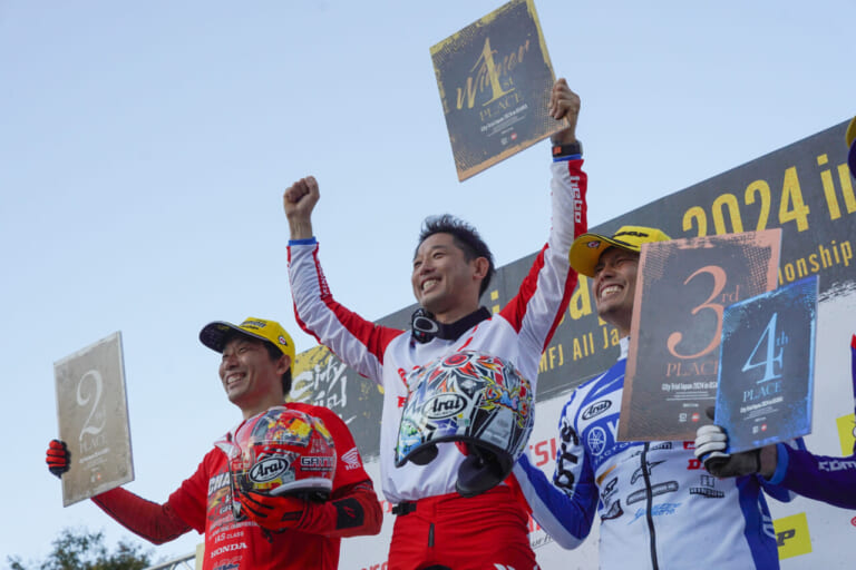 ホンダ|藤波貴久|藤波貴久×RTLエレクトリックが全日本スポット参戦全勝! 3連勝で電動トライアルバイクのポテンシャルを示す