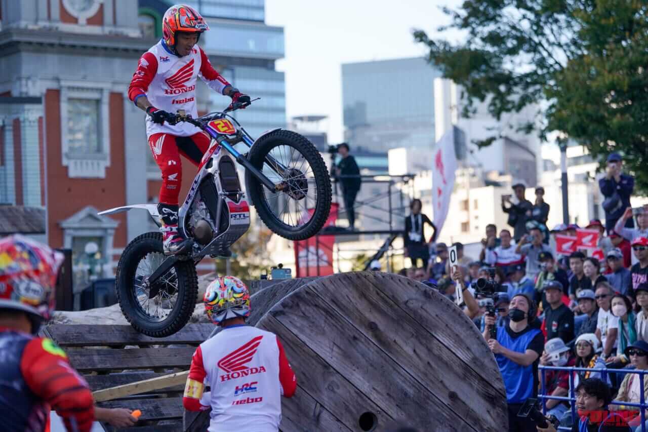 藤波貴久×RTLエレクトリックが全日本スポット参戦全勝! 3連勝で電動トライアルバイクのポテンシャルを示す