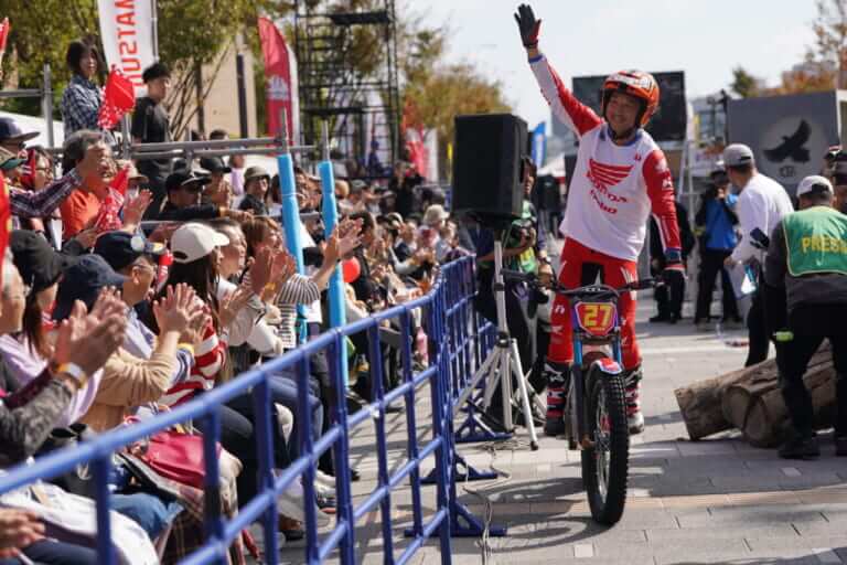 ホンダ|藤波貴久|藤波貴久×RTLエレクトリックが全日本スポット参戦全勝! 3連勝で電動トライアルバイクのポテンシャルを示す