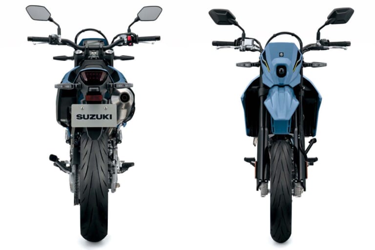 スズキ|DR-Z4SM|輸出仕様|2025年モデル|待望のスズキ新型「DR-Z4S」「DR-Z4SM」登場! 軽量ハイパワーの400ccトレール/モタードがグローバル復活