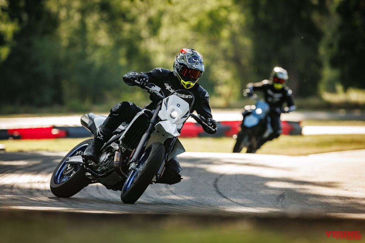 スズキ|DR-Z4SM|待望のスズキ新型「DR-Z4S」「DR-Z4SM」登場! 軽量ハイパワーの400ccトレール/モタードがグローバル復活