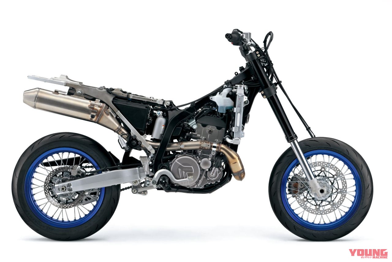 スズキ|DR-Z4SM|待望のスズキ新型「DR-Z4S」「DR-Z4SM」登場! 軽量ハイパワーの400ccトレール/モタードがグローバル復活