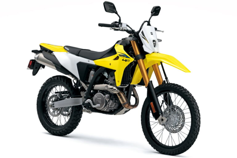 スズキ|DR-Z4S|輸出仕様|2025年モデル|待望のスズキ新型「DR-Z4S」「DR-Z4SM」登場! 軽量ハイパワーの400ccトレール/モタードがグローバル復活