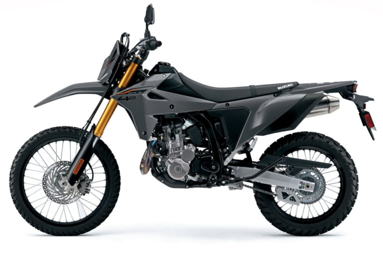 スズキ|DR-Z4S|輸出仕様|2025年モデル|待望のスズキ新型「DR-Z4S」「DR-Z4SM」登場! 軽量ハイパワーの400ccトレール/モタードがグローバル復活