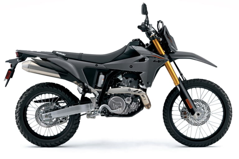 スズキ|DR-Z4S|輸出仕様|2025年モデル|待望のスズキ新型「DR-Z4S」「DR-Z4SM」登場! 軽量ハイパワーの400ccトレール/モタードがグローバル復活