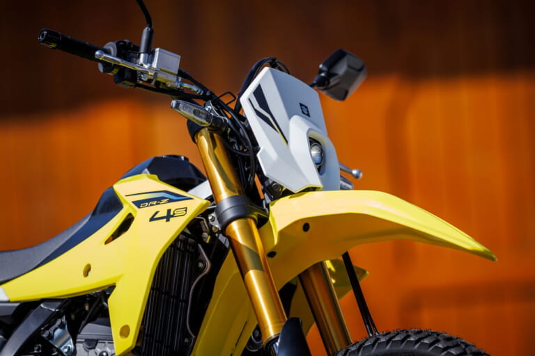 スズキ|DR-Z4S|輸出仕様|2025年モデル|待望のスズキ新型「DR-Z4S」「DR-Z4SM」登場! 軽量ハイパワーの400ccトレール/モタードがグローバル復活