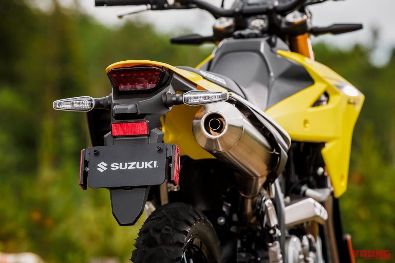 スズキ|DR-Z4S|輸出仕様|2025年モデル|待望のスズキ新型「DR-Z4S」「DR-Z4SM」登場! 軽量ハイパワーの400ccトレール/モタードがグローバル復活