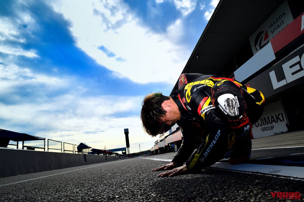 DUNLOP Racing Team with YAHAGI|長島哲太|苦しい顔をしても笑顔でも、開発の進み方は変わらないから──ファインダー越しに見た長島哲太×ダンロップの挑戦