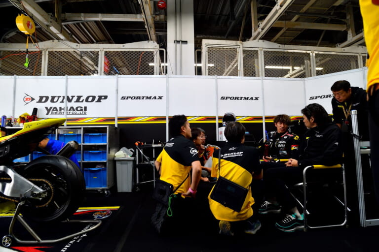 DUNLOP Racing Team with YAHAGI｜長島哲太