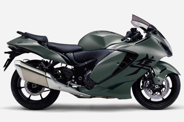 スズキ|ハヤブサ|2025年モデル|スズキ「ハヤブサ」が車体色リニューアル! 真新しいマットグリーンなど全3色、カラーオーダープランは全18通り